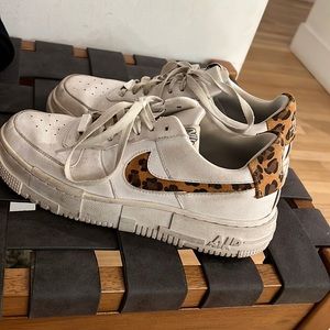 Nike Leopard Pixel Air Force